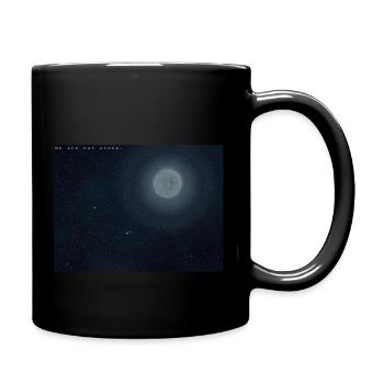 We are not alone - Tasse einfarbig - Schwarz - Rechts