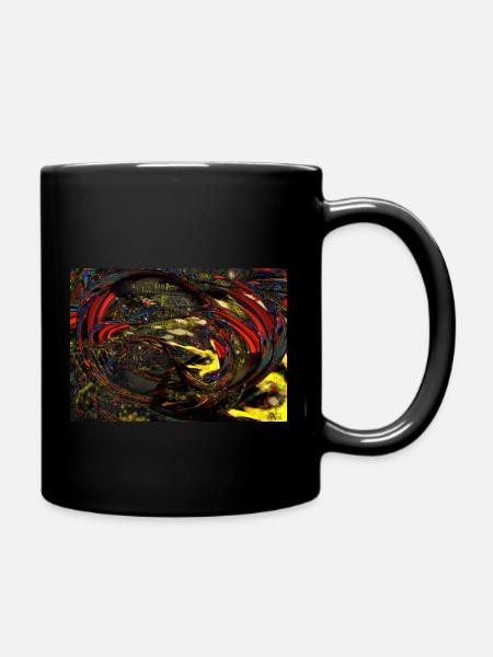 Multidimensional - Full Colour Mug - black