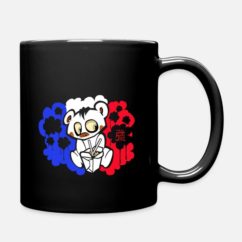 Bär - Tasse einfarbig - Schwarz