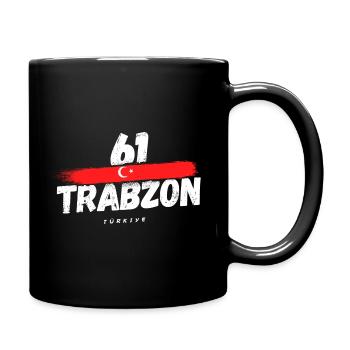 61 Trabzon Turkey Türkiye - Full Colour Mug - black - Right