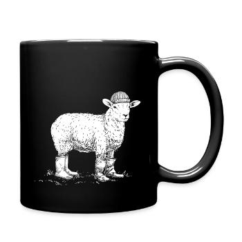 Mouton de la mer du Nord Mer Baltique Idée cadeau - Mug uni - noir - Droite