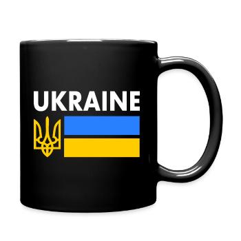 Ukraine - Full Colour Mug - black - Right