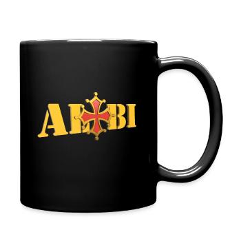 Albi - Mug uni - noir - Droite