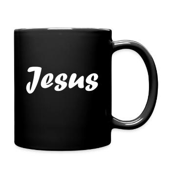 Jésus - Mug uni - noir - Droite