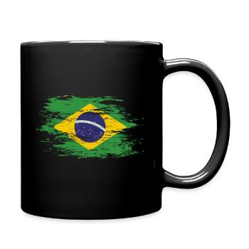 Brasilien used - Tasse einfarbig - Schwarz - Rechts
