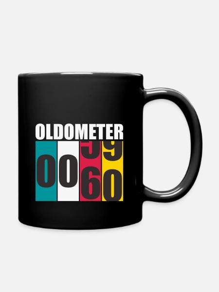 Anniversaire Oldomètre 60 ans - Mug uni - noir