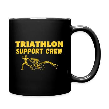 Équipe de soutien au triathlon - Mug uni - noir - Droite