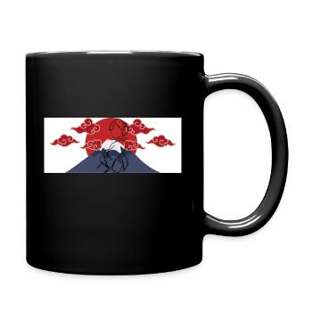 Japan Design Gift Idea - Full Colour Mug - black - Right