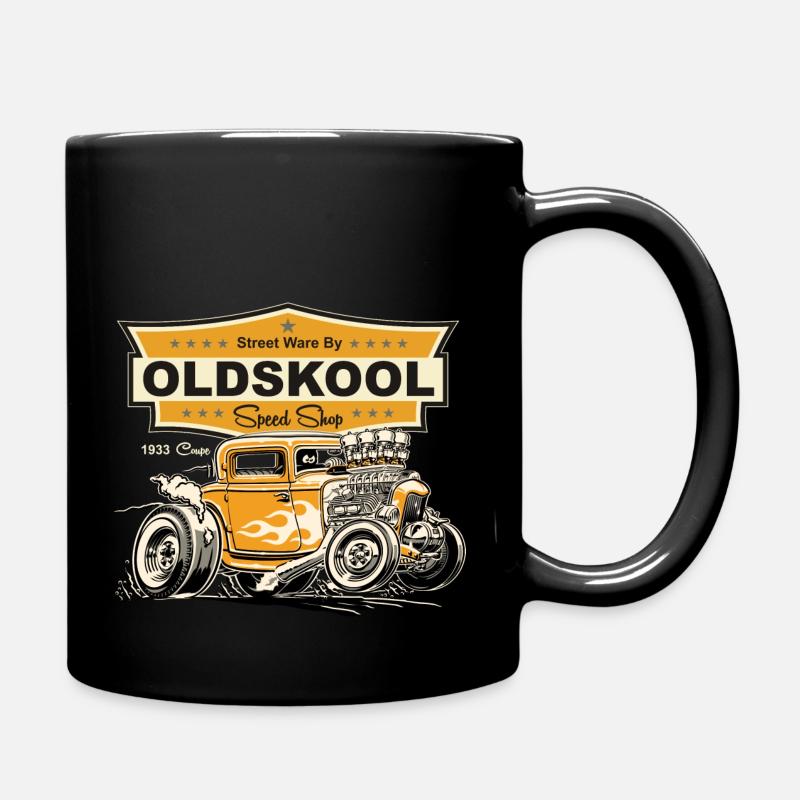 33 Coupe Oldskool Speed Shop Hot Rod - Mug uni - noir