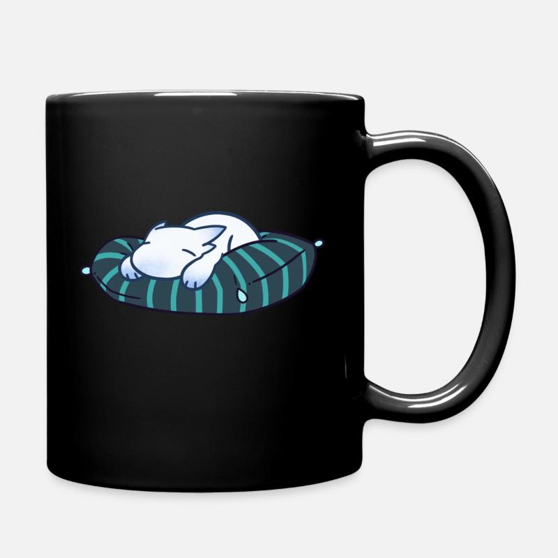 Sleepy - Full Colour Mug - black