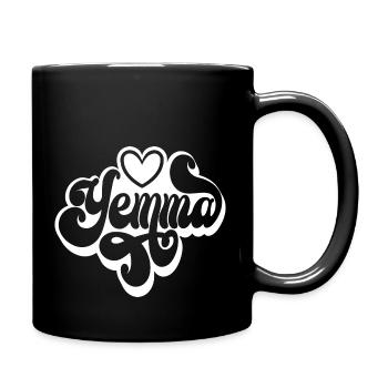 Yemma - Tasse einfarbig - Schwarz - Rechts