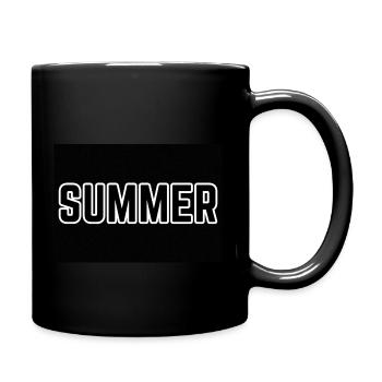 SUMMER - Tasse einfarbig - Schwarz - Rechts
