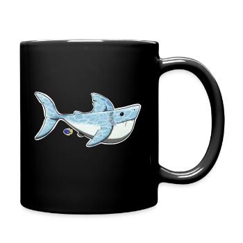 Sharky - Full Colour Mug - black - Right