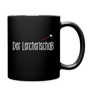 Der Lercherlschaß Wiener Dialekt Shirt Geringfügig - Tasse einfarbig - Schwarz - Rechts