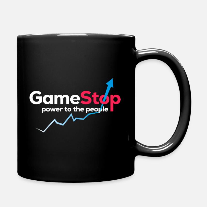 Game Power Graphic - Full Colour Mug - black