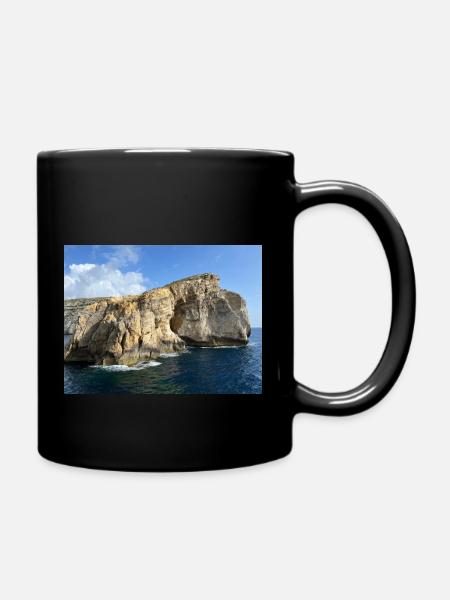 Fungus Rock Malta - Full Colour Mug - black