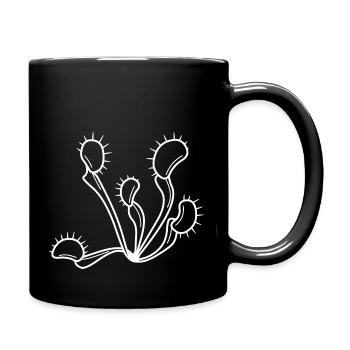 Insectivorous plant Venus fly - Full Colour Mug - black - Right