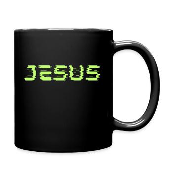 Jesus Green - Full Colour Mug - black - Right