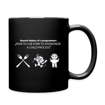 Cadeau du programmeur développeur Sofware - Mug uni - noir - Droite