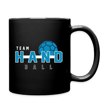 Handball Team 2 - Full Colour Mug - black - Right