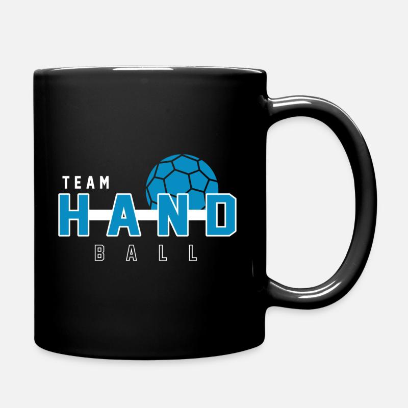 Handball Team 2 - Full Colour Mug - black