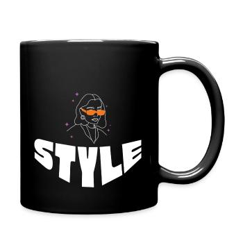 Style - Tasse einfarbig - Schwarz - Rechts