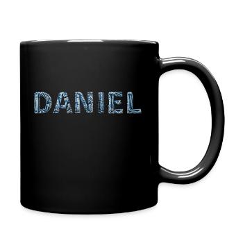 DANIEL jeans Name - Tasse einfarbig - Schwarz - Rechts
