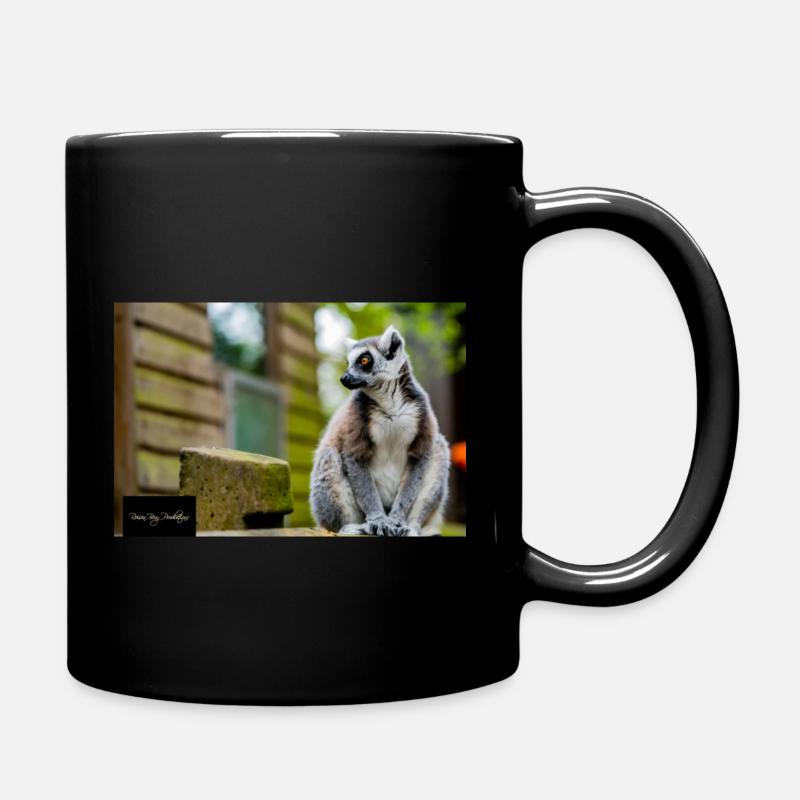 Lemur - Full Colour Mug - black