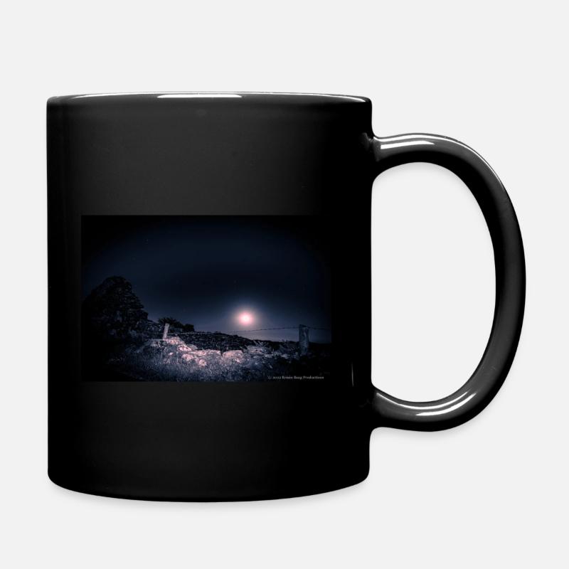 Moonlight - Full Colour Mug - black
