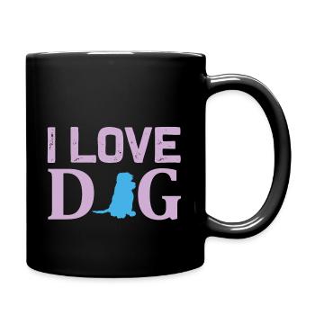 PawPrint Couture - Tasse einfarbig - Schwarz - Rechts