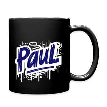Nom de Paul Graffiti - Mug uni - noir - Droite