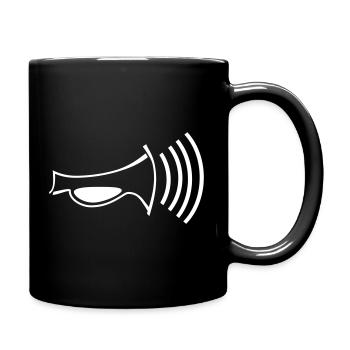 Hupe A1 - Tasse einfarbig - Schwarz - Rechts