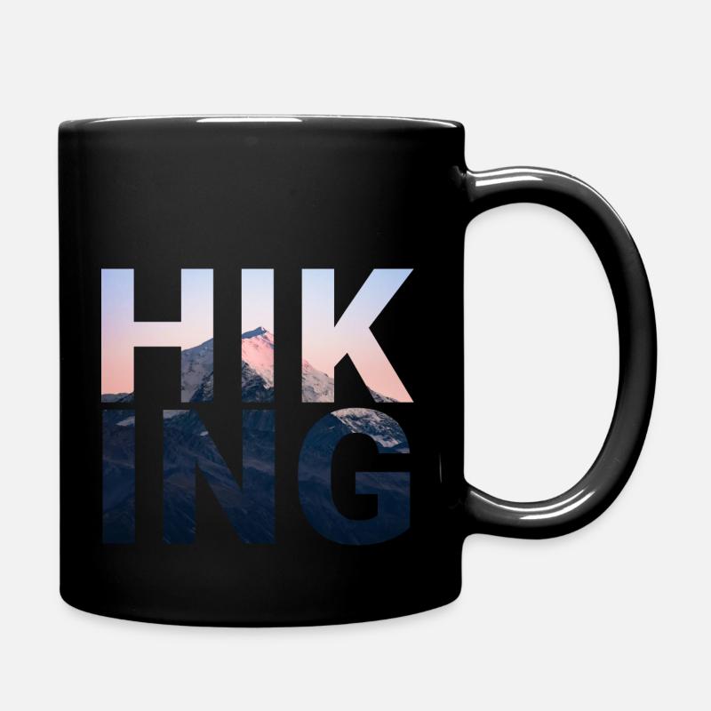 Hiking - Tasse einfarbig - Schwarz