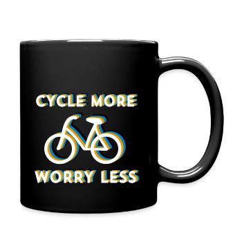 CYCLE MORE WORRY LESS FEMALE-BIKE - Damenrad - Tasse einfarbig - Schwarz - Rechts