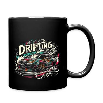 La dérive n’est pas un crime - cadeau d’amoureux de la voiture - Mug uni - noir - Droite