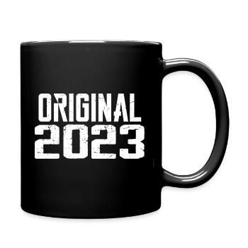 2023 Vintage Retro Jubiläumsgeschenk 2023 - Tasse einfarbig - Schwarz - Rechts