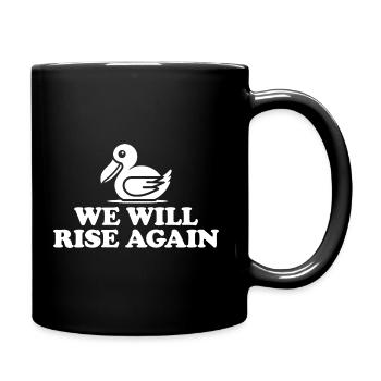 Dodo Bird Design - We Will Rise Again - Full Colour Mug - black - Right