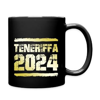 Tenerife 2024 Or - Mug uni - noir - Droite
