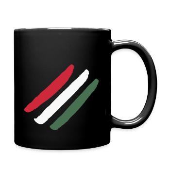 Drapeau de la Hongrie - Mug uni - noir - Droite