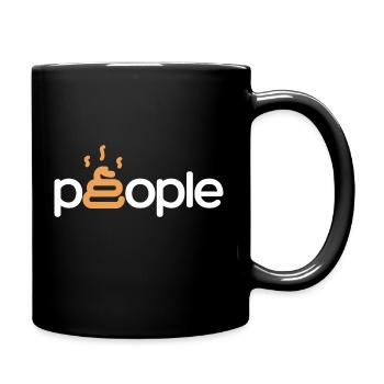 Shit People - Full Colour Mug - black - Right