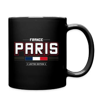 Paris - Mug uni - noir - Droite