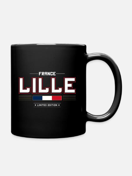 Lille - Mug uni - noir