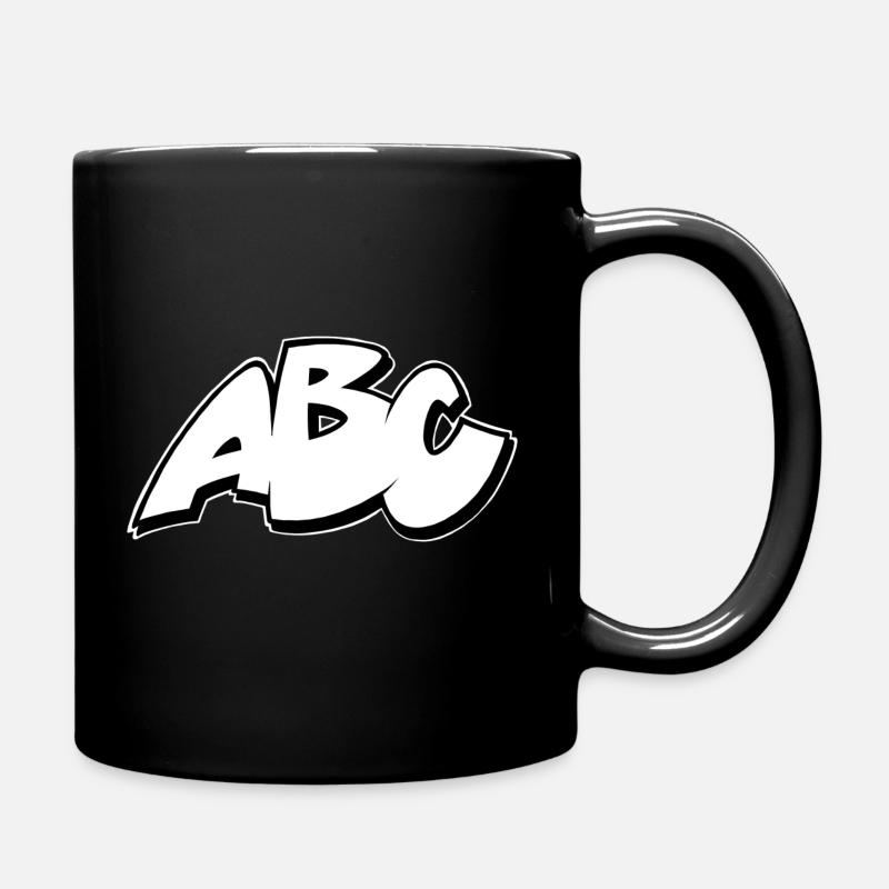 ABC - Mug uni - noir