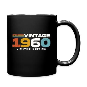 Cadeau d’anniversaire rétro vintage des années 1960 - Mug uni - noir - Droite