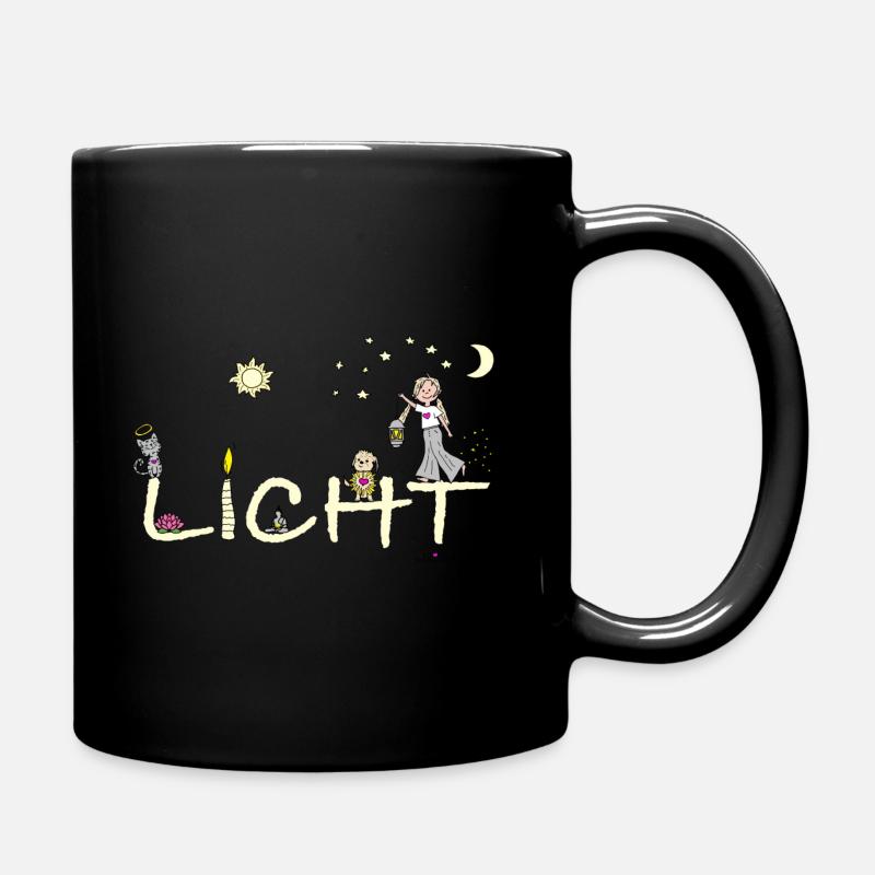 Bliss and Paw - Licht - Tasse einfarbig - Schwarz