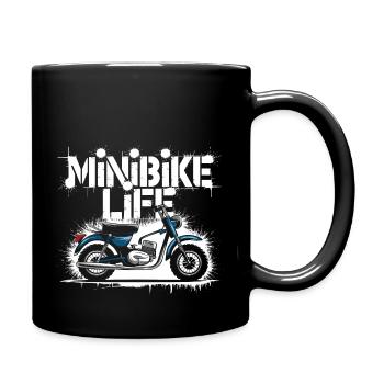 Passion pour les -motos - Mug uni - noir - Droite
