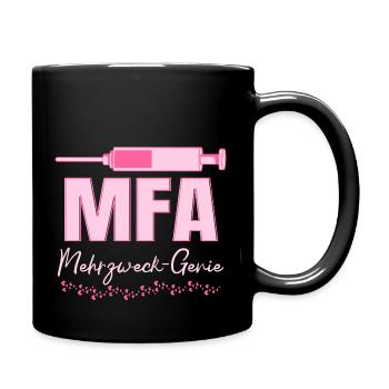 Assistant médical polyvalent MFA Genius - Mug uni - noir - Droite