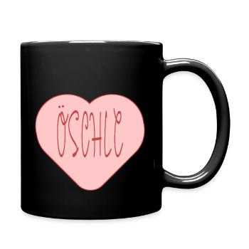 Öschle liebe öschle Kempten - Mug uni - noir - Droite
