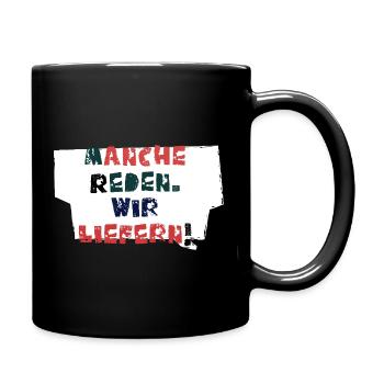 Talk &amp; Act! - Full Colour Mug - black - Right