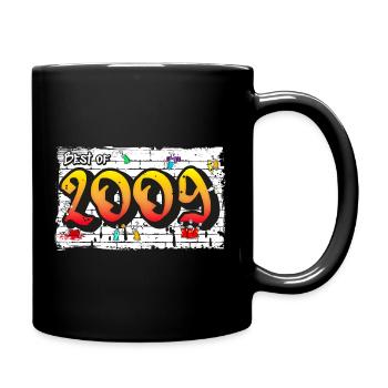 Grunge seit 2009 Graffiti – 16 Jahre Street - Tasse einfarbig - Schwarz - Rechts